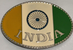 National Flag of Italy Belt Buckle Multi-Colored Western Cowboy Cowgirl
