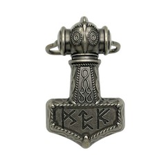 Viking Thor Hammer Belt Buckle for Men&rsquo;s Western Cowboy Motorcycle Riding