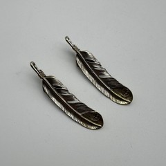 Brass Feather Charm,Necklace DIY Pendants,Keychain Charm,Jewelry Charm lot