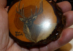 Belt Buckle 3 inch&rsquo;s wide by 2.5 tall Robyn Richard’s Wood