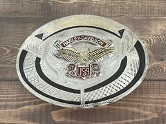 Vintage Harley Davidson Alpaca Mexico Belt Buckle