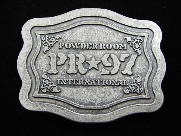 RF15165 REALLY NICE **POWDER ROOM INTERNATIONAL PR-97** BELT BUCKLE