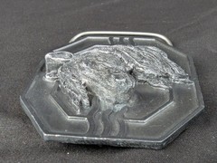 Vintage 1988 Siskiyou Buckle Co Mighty Horse Belt Buckle Solid Pewter Made in…