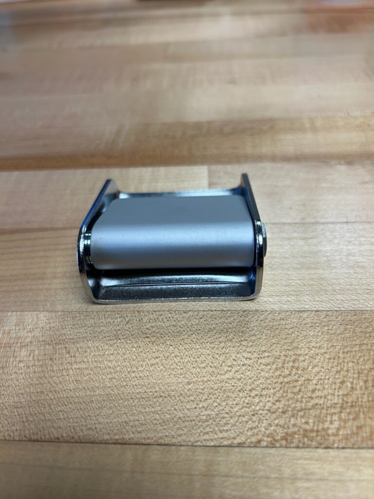 2&Prime; Spring Buckle, Steel Frame, Aluminum Tongue