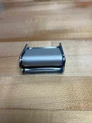 2&Prime; Spring Buckle, Steel Frame, Aluminum Tongue