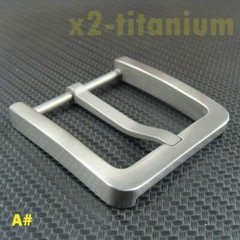 Titanium anti-allergy Hollowed out Belt Buckles for 1.5&Prime; or 1.3&Prime; belt XZ297