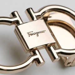 Salvatore Ferragamo Alloy Horseshoe Buckle Gold for 34-35mm leather strap