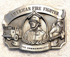 LIMITED EDITION AMERICAN FIRE FIGHTER 1985 COMMEMORATIVE 4006 OF 8000 ARROYO BB7