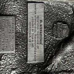 INTERNATIONAL TRANSPORTATION Trucking TRUCK 1991 Vintage belt buckle USA Tonkin