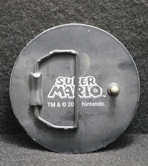 WG07172 COOL VINTAGE 2011 ****MARIO ANGRY MUSHROOM (GOOMBA)**** MENS BELT BUCKLE