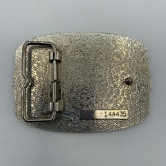 International Monetary Mint American Eagle Belt Buckle Silver Plate 24-K Gold