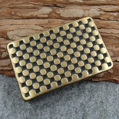 Solid Brass  » Round dot  » Belt Buckles For 1.5&Prime; Plate Pin western Buckle Z324