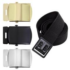 Belt Buckle – Chrome, Brass, Black, Vintage Brass or Open Face Belt Buckles