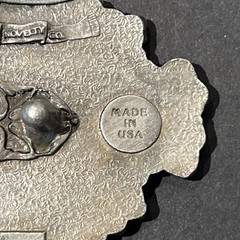 1977 “Oregon” Belt Buckle By Capt. Hawks Sky Patrol Novelty Co Pacific Northwest