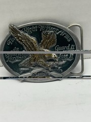 1985 The Right to Bear Arms Buckle Guard It Or Lose It An American Heritage