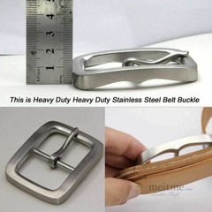1.5“ Stainless Steel Belt Buckles Men&rsquo;s/Women Center bar Pin Belt Buckle 40mm