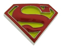 Superman Belt Buckle Halloween Cosplay Party Costume Men Women Comics Original