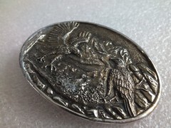 Vintage – Belt Buckle with Eagle – Donohue Enterprises – DENVER – Rita Stewart