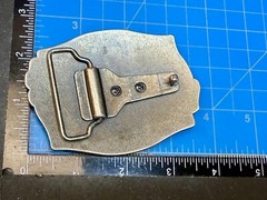 Manchester ESC Clothing Company Vintage Silver Color Belt Buckle