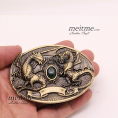 1 1/2 Belt Buckle Brass for men Vintage Works Buckles Pin Hippie Western DIY Lot