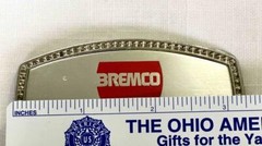 Bremco Silver Tone & Enamel Belt Buckle