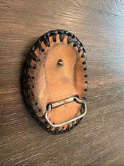 Belt Buckle Alligator Leather Western Vintage