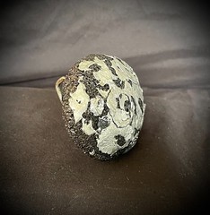 Pumice Stone Belt Buckle Archive Mixed Media Industrial Art OOAK Darren McNeese