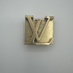 Louis Vuitton LV Iconic Gold Belt Buckle Unisex