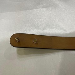 GUCCI Pre-Owned Vintage Leather Belt Black Gg Logo