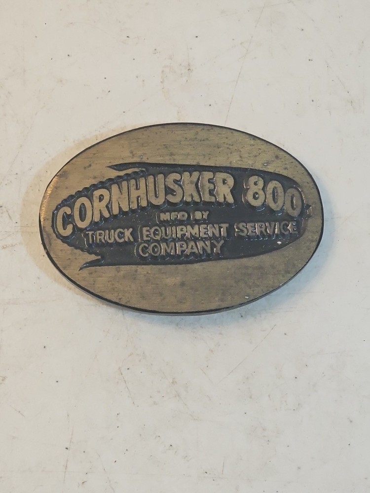 Cornhusker 800 Truck Equipment Series Dynabuckle Belt Buckle Solid Brass