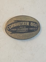 Cornhusker 800 Truck Equipment Series Dynabuckle Belt Buckle Solid Brass