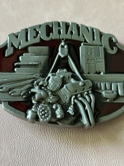 Mechanic Profession Belt Buckle Perfect Gift for Him and Her
