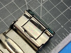 Wide Heavy Silver And Black Color Dress Replacement Belt Buckle
