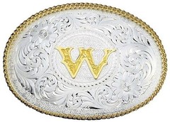 Montana Silversmiths Men&rsquo;s Initial Buckle