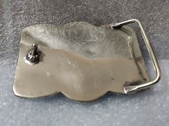 Tibetan Silver Belt Buckle Clasp waist trap Turquoise Coral Stone B47A