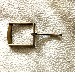 50mm Brass Men&rsquo;s Rectangle Belt Buckle Single Prong