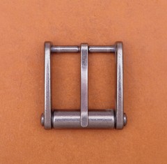 Novelty Mens Retro Single Prong Pin Metal Belt Buckle 32mm Silver Color