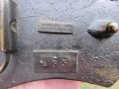 Vintage Limited Edition Ford 3 1/4&Prime;x2 1/2&Prime; Belt Buckle (1976) made in USA