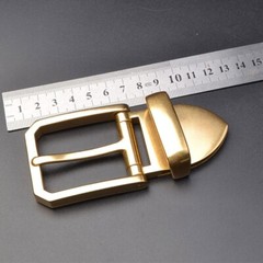 Solid Brass Belt Buckle Men&rsquo;s Pin Belt Buckles Fits For 1.5 inches Belt Gift