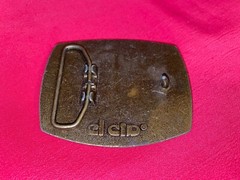 Vintage The Hilton LBJ Dallas, Texas Belt Buckle