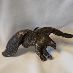 Men&rsquo;s Eagle Bird Belt Buckle Bronze Metal Western Style Antique Finish