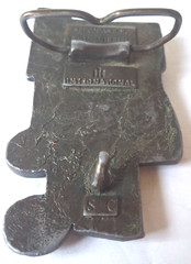 Vintage International Harvester 5288 The New #1 Tractor Belt Buckle Spec Cast