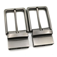 UUYYEO Alloy Clamp Belt Buckle Belt Strap Replacement Buckles Reversible Belt