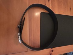 44 Mag 5 Barrel Revolver belt buckle & Belt Size 36 – Preowned