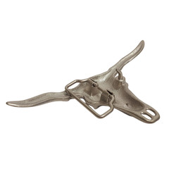 Buckle: Western Longhorn Skull Buckle
