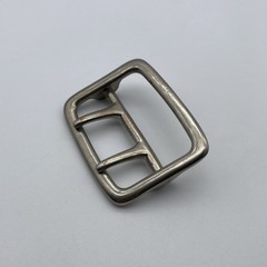 45mm Brass Double Prong Buckle Sam Browne Buckle Large Strap Fastener Buckle