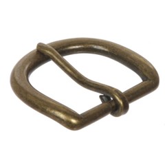 1 3/8&Prime; (34 mm) Nickel Free Single Prong Horseshoe Belt Buckle