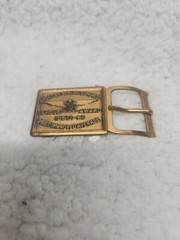 American Bowling Congress League Award 1960-61 Belt Buckle Most Improved Average