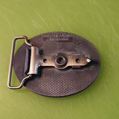 Stotts & Co. Hookem Events Truck Rodeo Houston TX 1994 Oval Belt Buckle