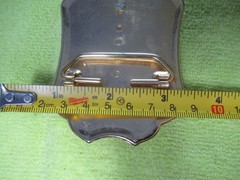 1974 GOLD TONE SILVER DOLLAR BELT BUCKLE – GOLD TONE ACCENT
